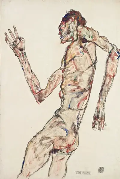 The Dancer Egon Schiele